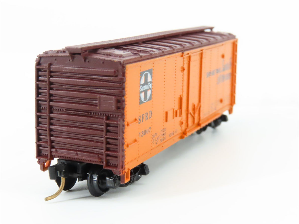 N Scale Con-Cor 1051-A SFRD Santa Fe Grand Canyon 40&#39; Reefer #13007