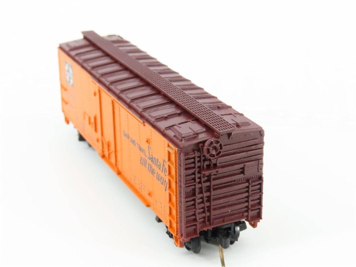 N Scale Con-Cor 1051-A SFRD Santa Fe Grand Canyon 40&#39; Reefer #13007