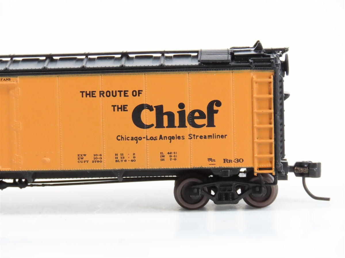N Scale Athearn 23951 SFRD Santa Fe Chief 50&#39; Ice Reefer #37329