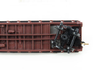 N Scale Atlas 3775 ATSF Santa Fe Piggyback Flatcar #91765 w/Trailer