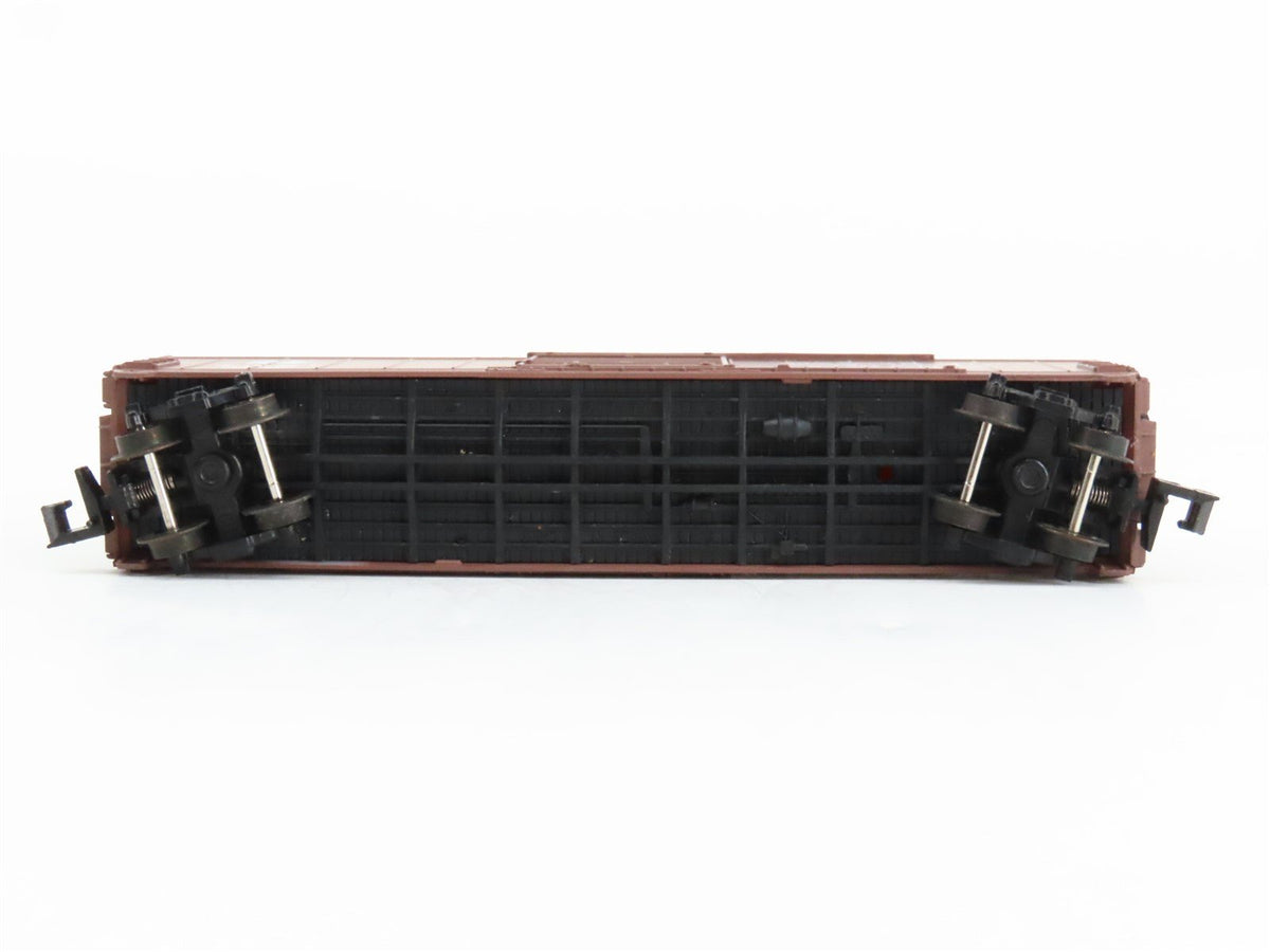 N Scale Life-Like Bev-Bel 10004 ATSF Santa Fe 50&#39; Single Door Box Car #37291