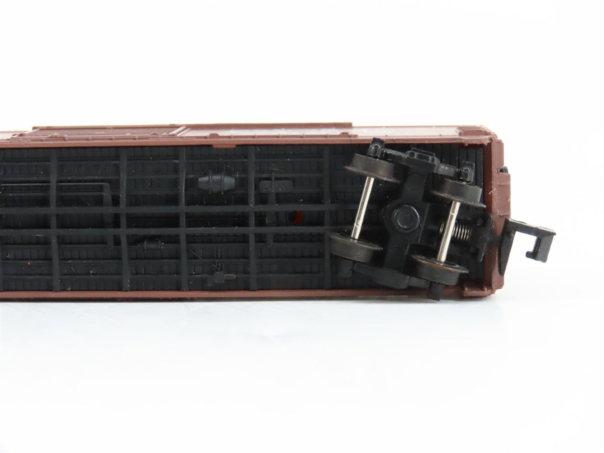 N Scale Life-Like Bev-Bel 10004 ATSF Santa Fe 50&#39; Single Door Box Car #37291
