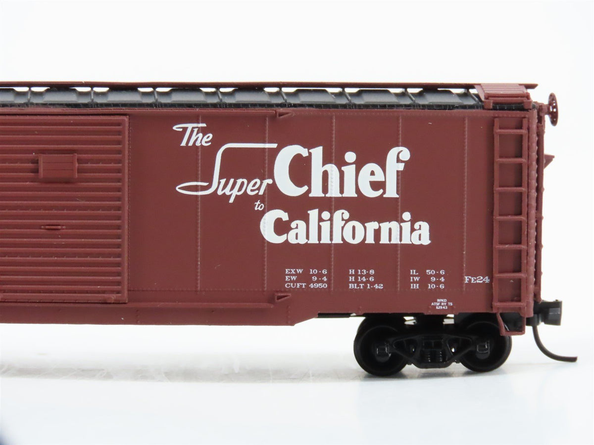 N Scale InterMountain PNS0034 ATSF Santa Fe Super Chief California Boxcar #10405