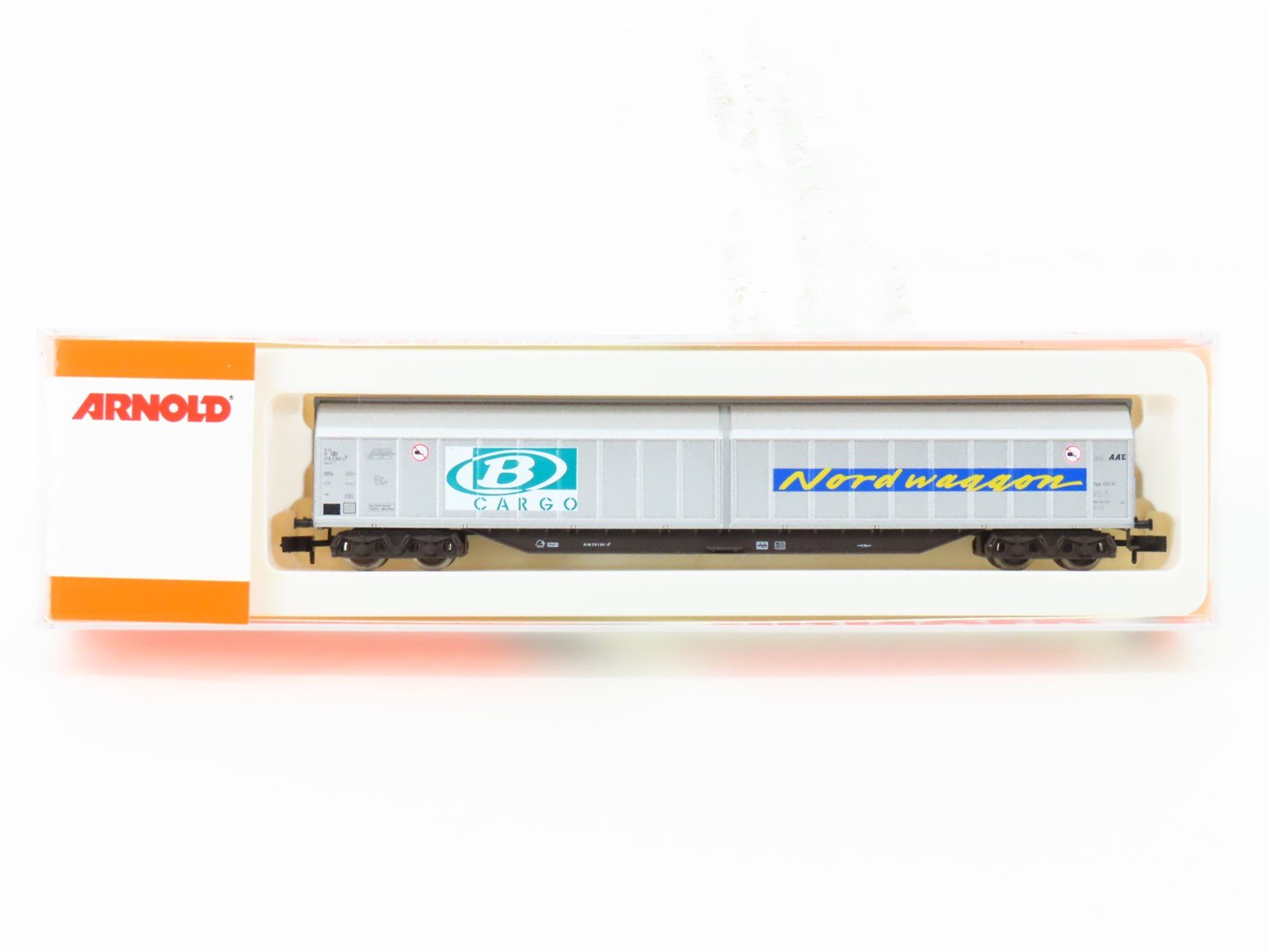 N Scale Arnold 4731 B Cargo Nordwaggon Covered Wagon #941-9