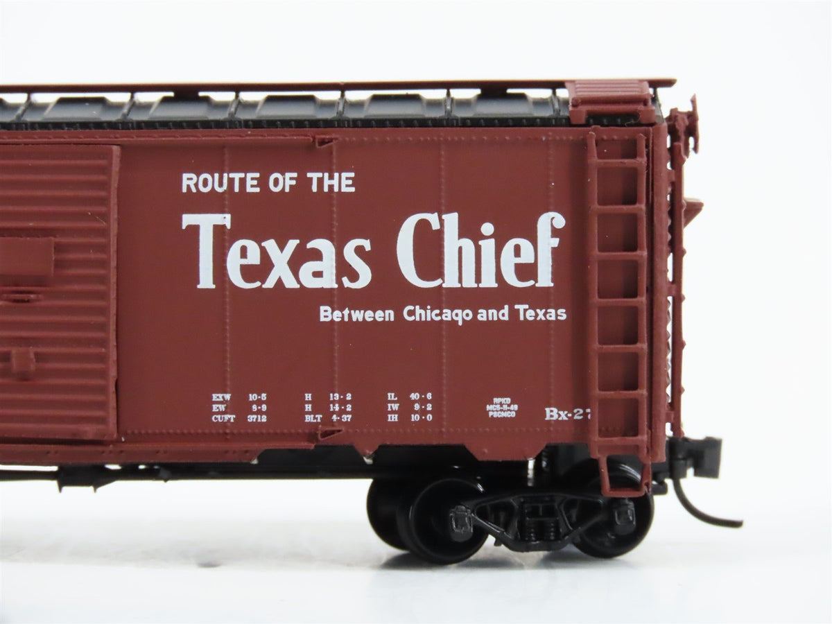 N Scale InterMountain ATSF Santa Fe Texas Chief Single Door Box Car #138010