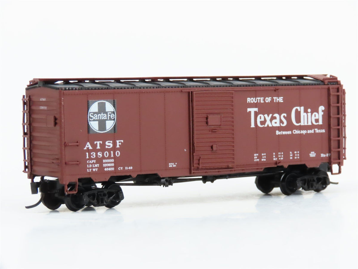 N Scale InterMountain ATSF Santa Fe Texas Chief Single Door Box Car #138010