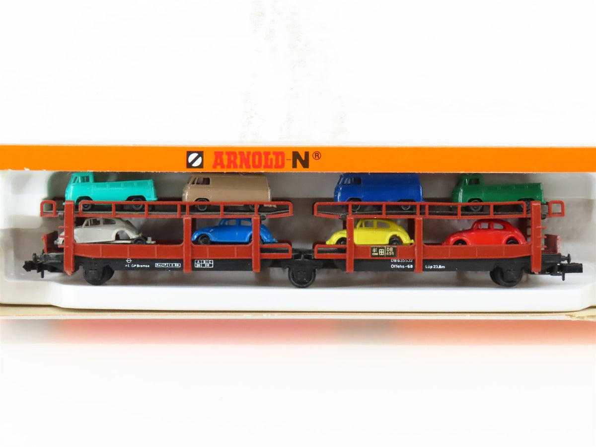 N Scale Rapido DB Railway Double Deck Auto Carrier #635532