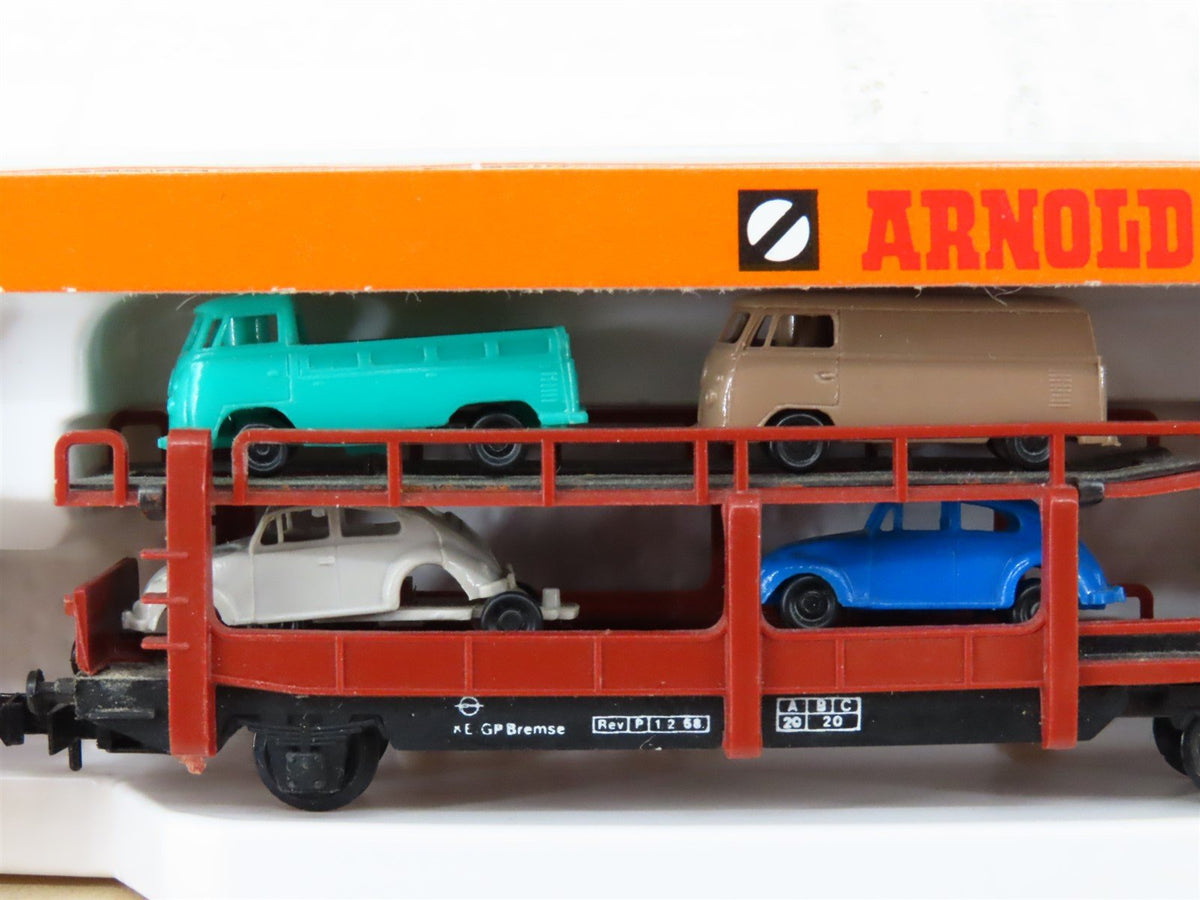 N Scale Rapido DB Railway Double Deck Auto Carrier #635532