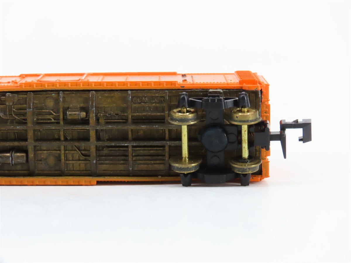 N Scale Con-Cor SFRB Santa Fe Single Plug Door Box Car #5817