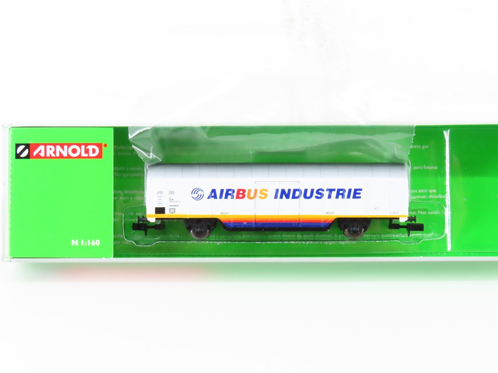 N Scale Arnold HN6281 DB Airbus Industrie Covered Wagon #018-3