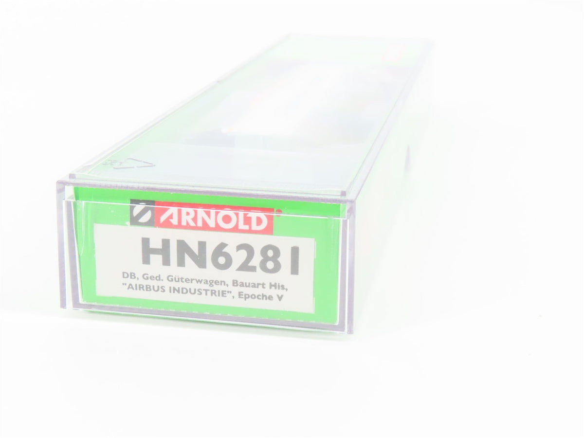 N Scale Arnold HN6281 DB Airbus Industrie Covered Wagon #018-3