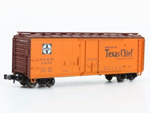 N Scale Con-Cor 001-008851 SFRD Santa Fe Texas Chief 40' Reefer #35170