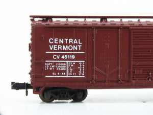 N Scale Con-Cor 0001-001753 CV Central Vermont 40' Box Car #45119