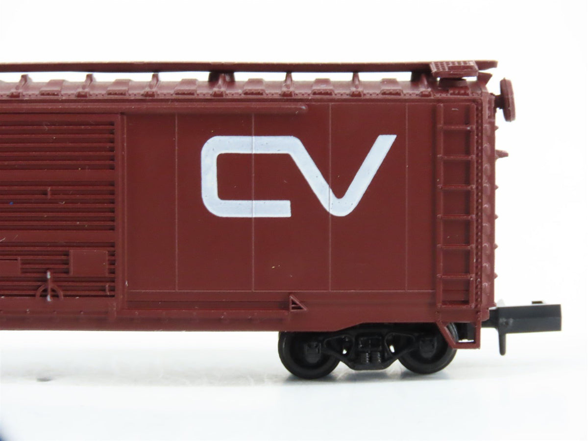 N Scale Con-Cor 0001-001753 CV Central Vermont 40&#39; Box Car #45119