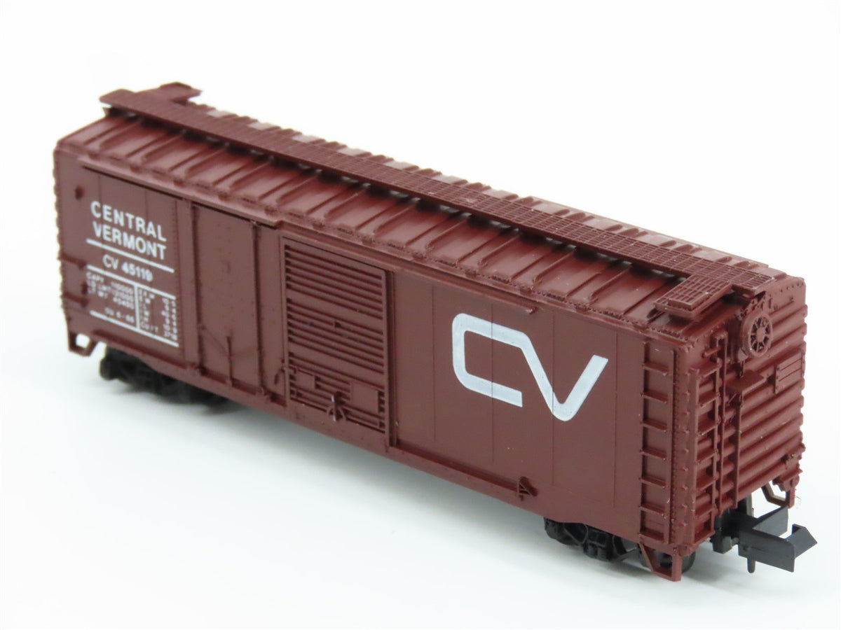 N Scale Con-Cor 0001-001753 CV Central Vermont 40&#39; Box Car #45119