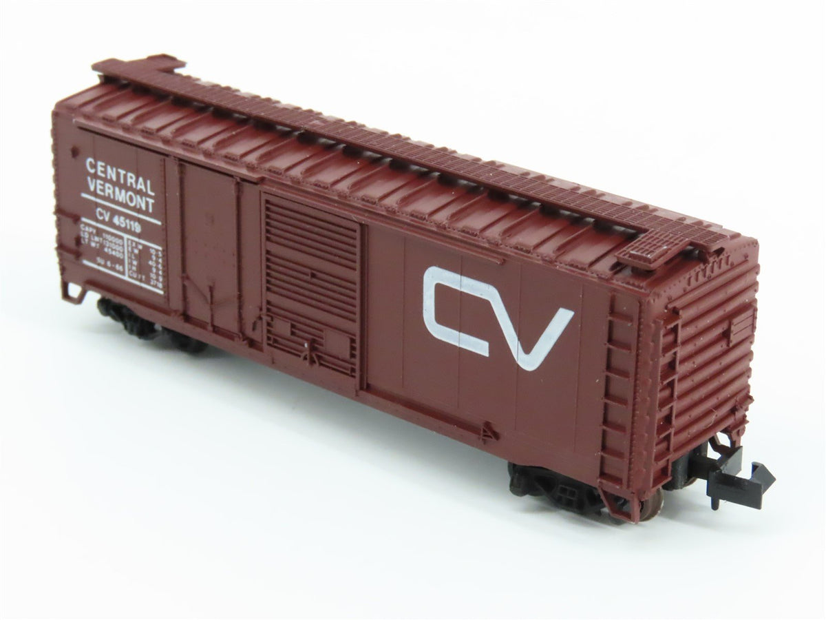 N Scale Con-Cor 0001-001753 CV Central Vermont 40&#39; Box Car #45119