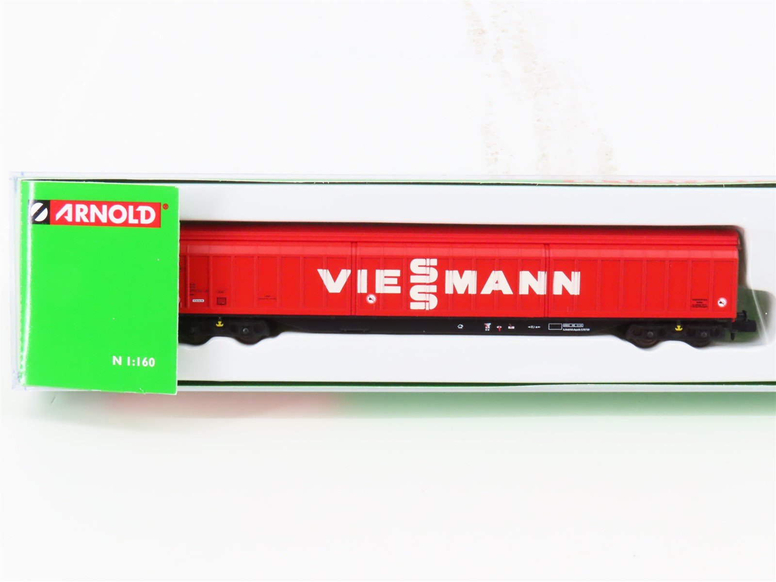 N Scale Arnold HN6237 Viessmann Large Capacity Sliding Wall Wagon #012-1
