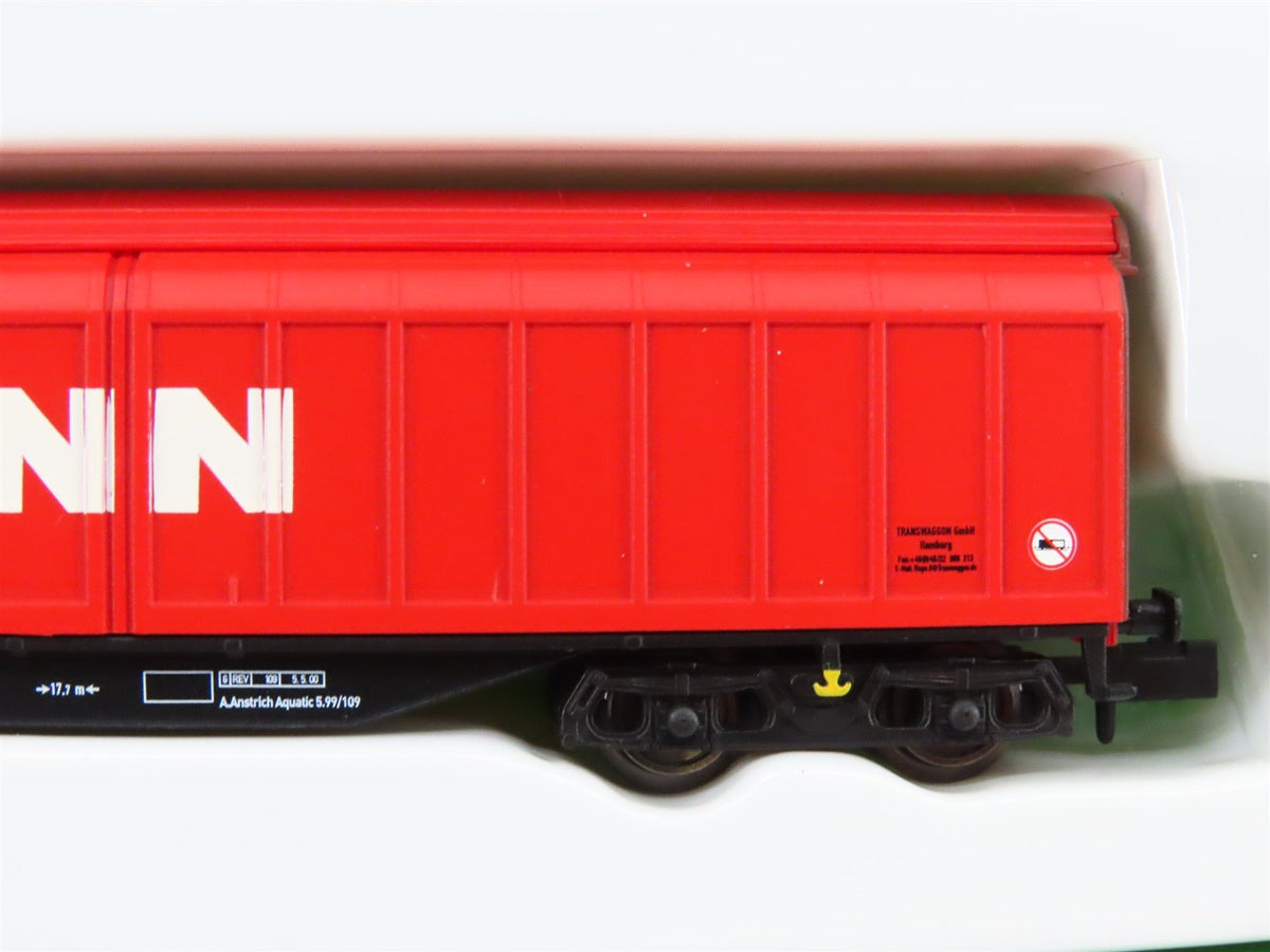 N Scale Arnold HN6237 Viessmann Large Capacity Sliding Wall Wagon #012-1