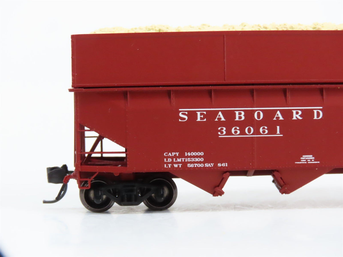 N Scale Bluford Shops 16062 SAL Seaboard Air Line 3-Bay Offset Hopper #36061