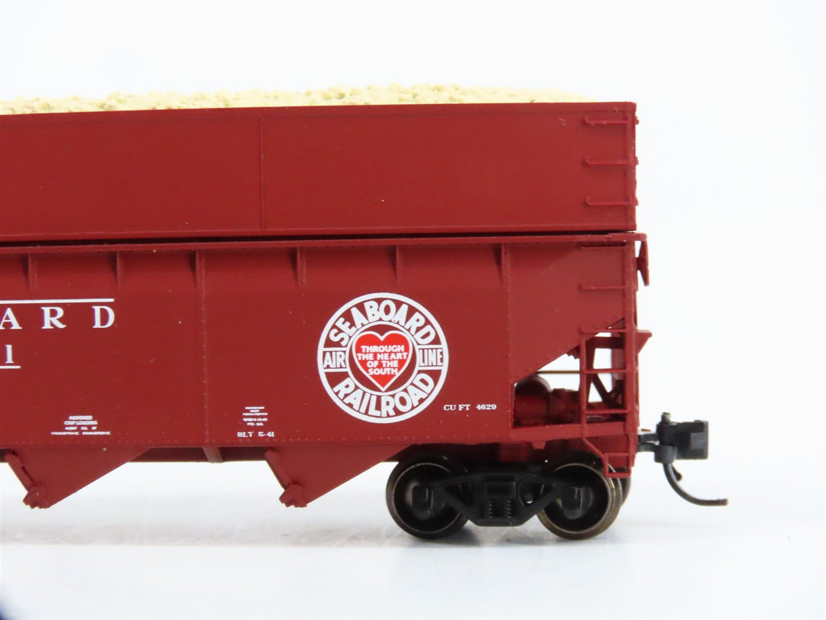 N Scale Bluford Shops 16062 SAL Seaboard Air Line 3-Bay Offset Hopper #36061