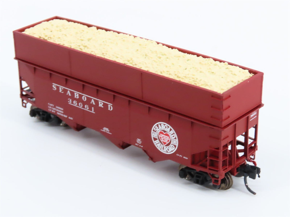N Scale Bluford Shops 16062 SAL Seaboard Air Line 3-Bay Offset Hopper #36061