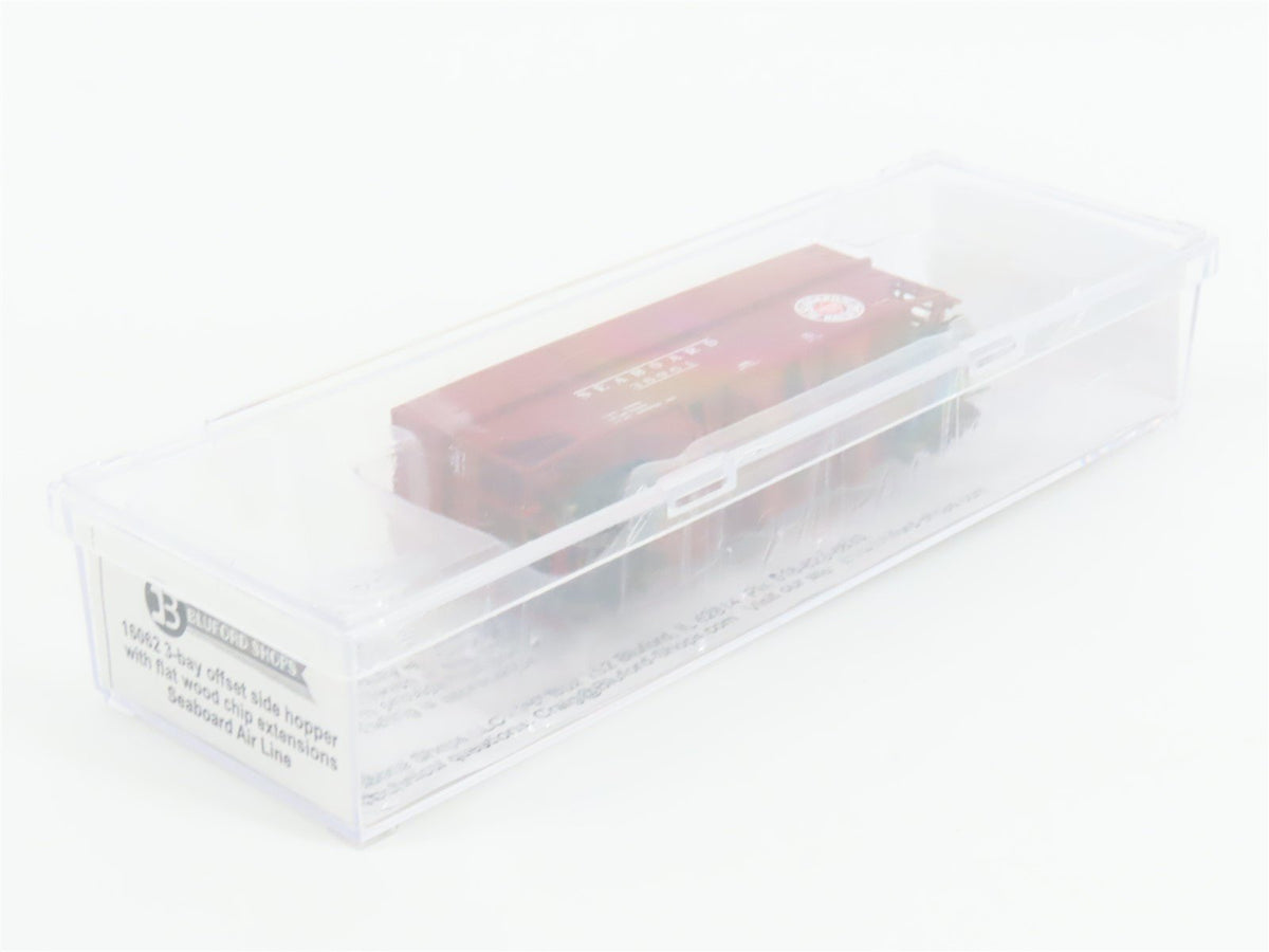 N Scale Bluford Shops 16062 SAL Seaboard Air Line 3-Bay Offset Hopper #36061
