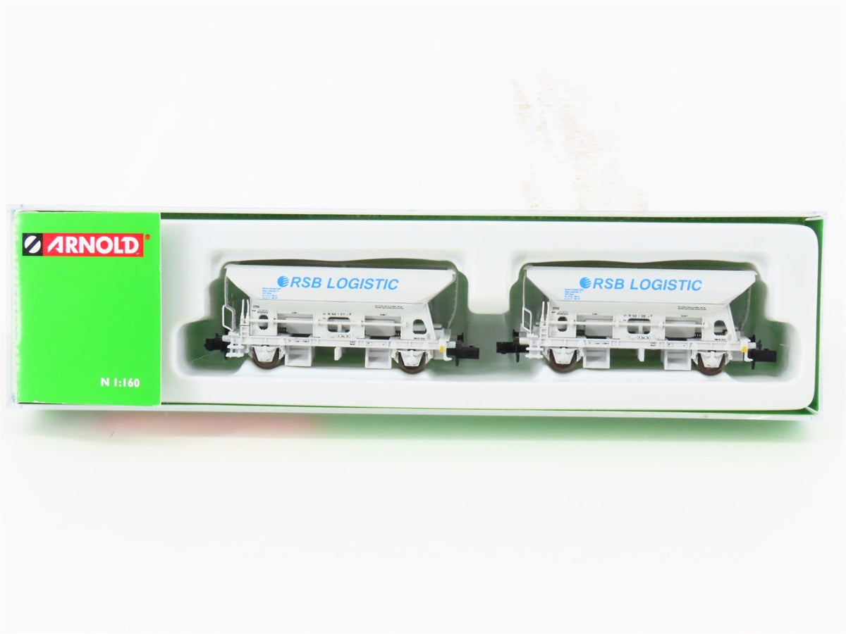 N Scale Arnold HN6208 DB RSB Logistic Hopper Wagon 2-Piece Set