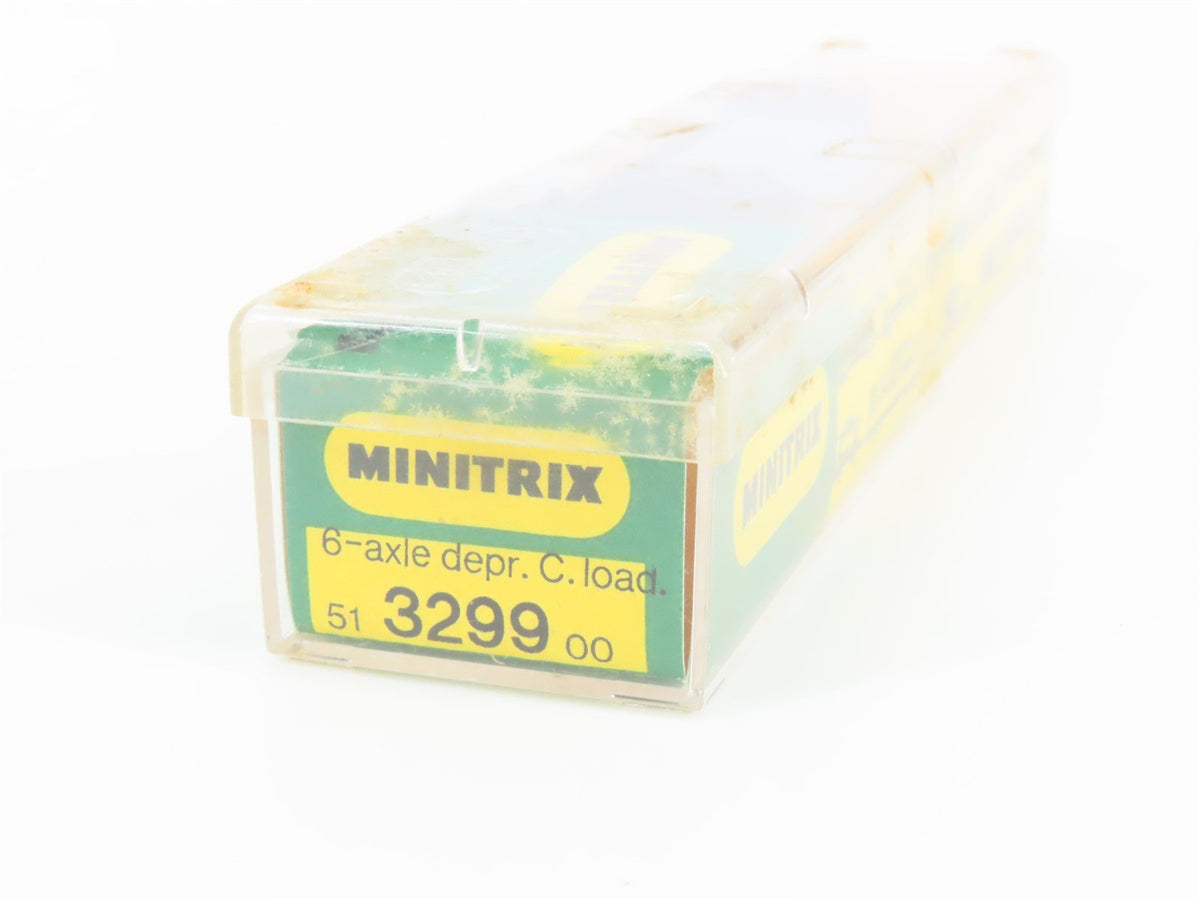 N Scale Minitrix 51329900 Siemens Depressed Central Heavy Duty Flatcar