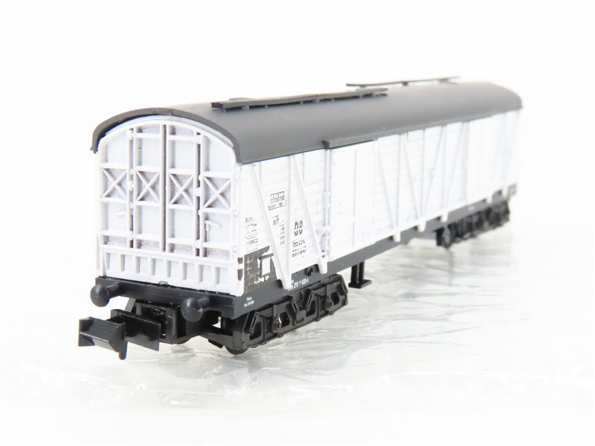 N Scale Minitrix 51350400 DB Deutsche Bahn Covered Wagon #165034