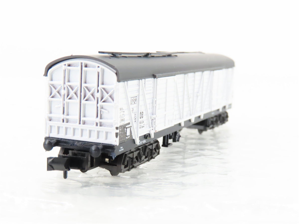 N Scale Minitrix 51350400 DB Deutsche Bahn Covered Wagon #165034