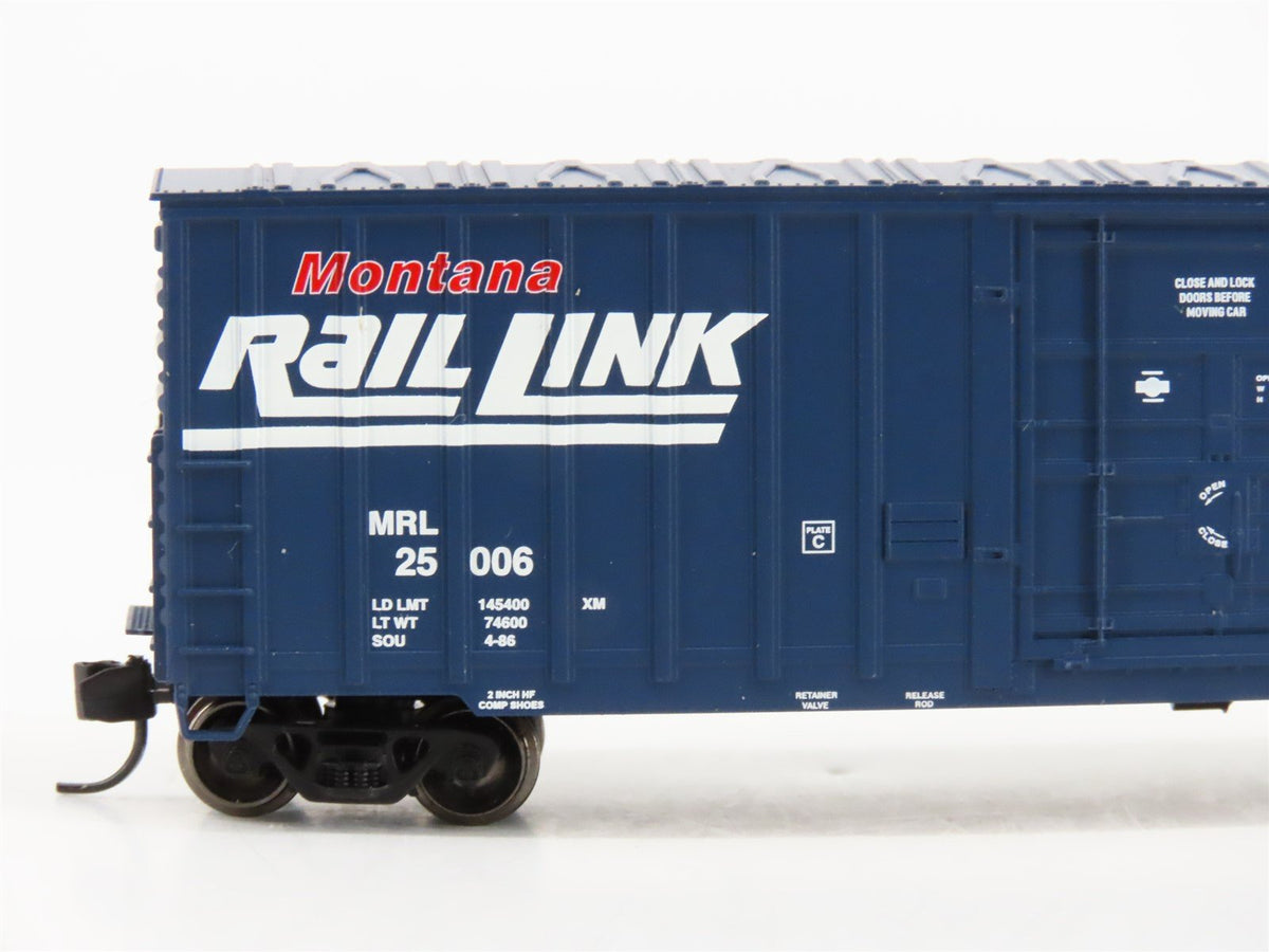 N Scale Fox Valley Models FVM 81809 MRL Montana Rail Link Box Car #25006
