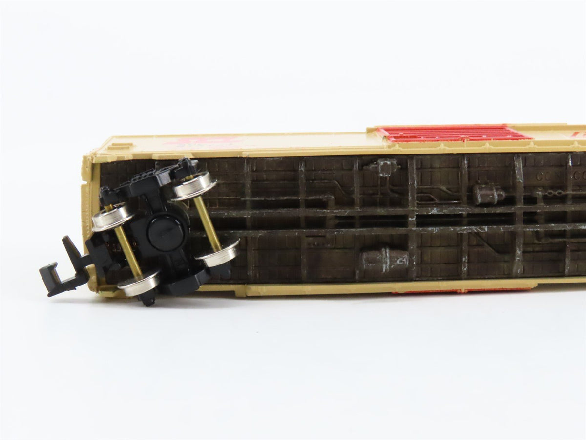 N Scale Con-Cor 1452 SCL Seaboard Coast Line Single Door 50&#39; Box Car #813707