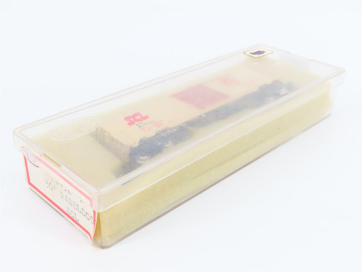 N Scale Con-Cor 1452 SCL Seaboard Coast Line Single Door 50&#39; Box Car #813707
