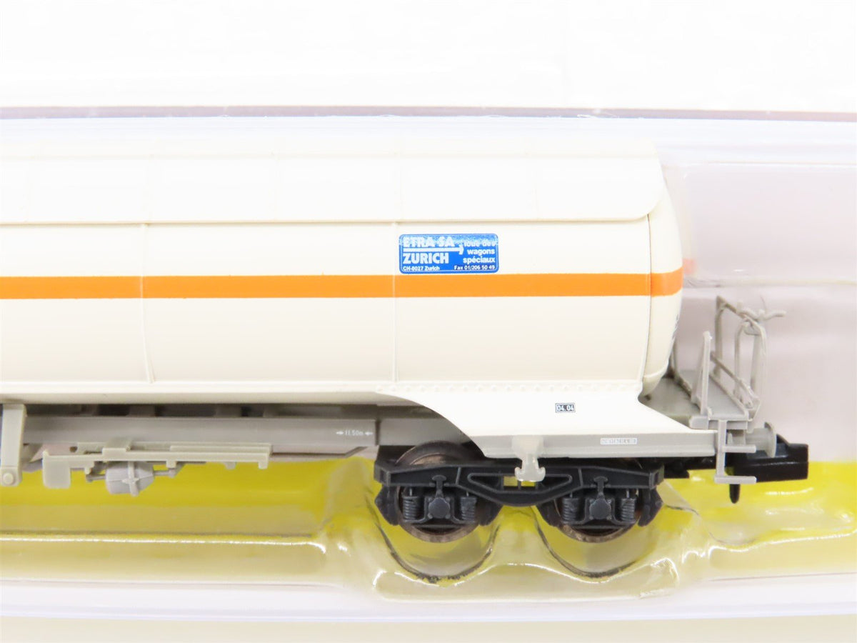 N Scale Trix 15197 SBB CFF FFS Swiss Federal Gas Tankcar #015-6