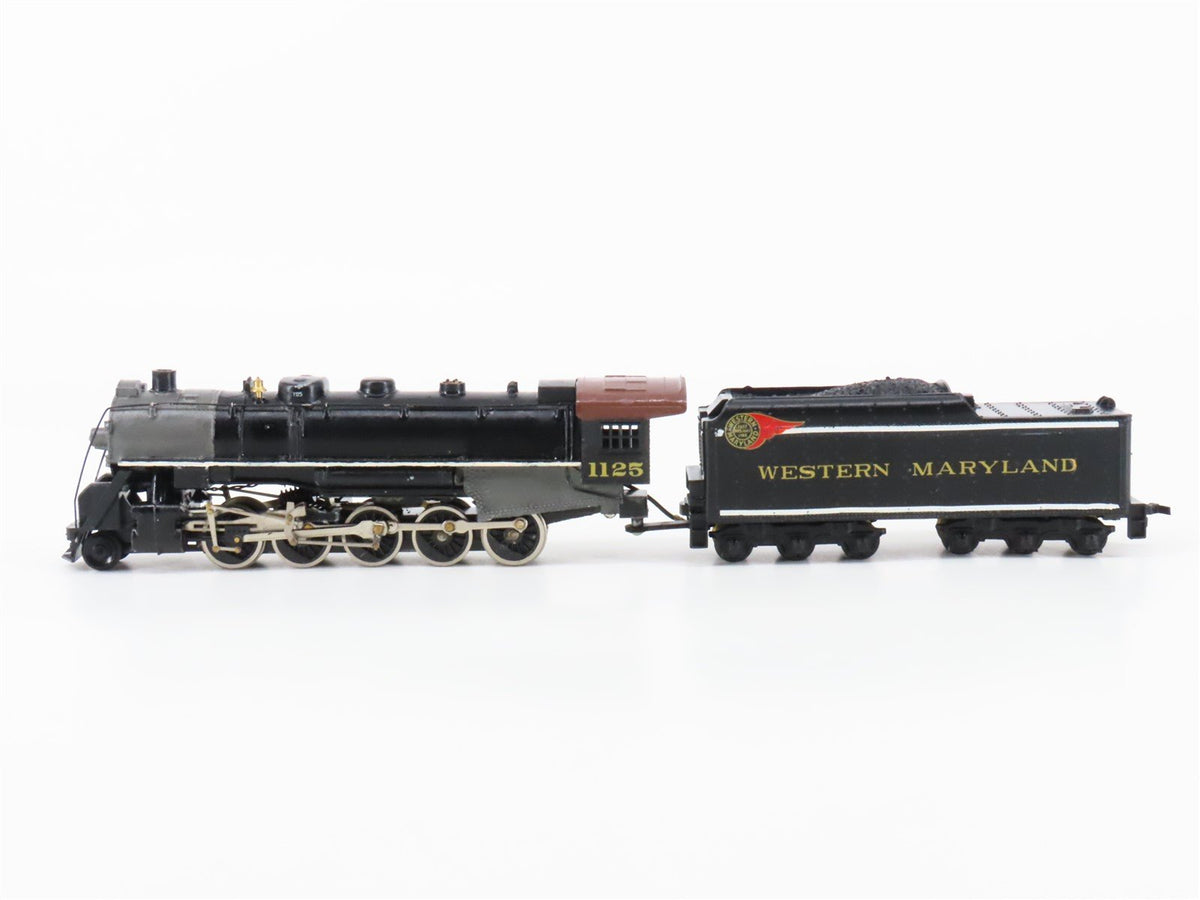 HO Scale Mantua WM Western Maryland &quot;Fireball&quot; 2-10-0 Steam #1125 - Custom