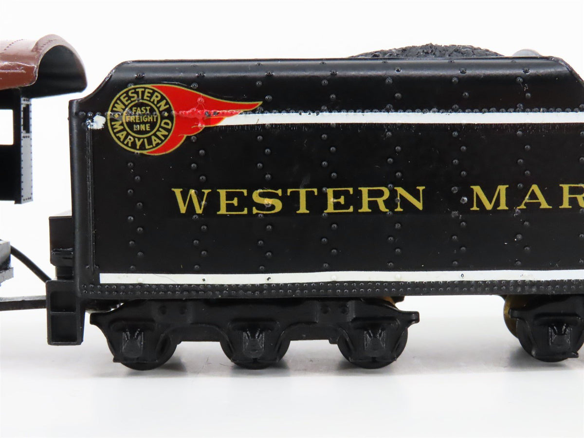 HO Scale Mantua WM Western Maryland &quot;Fireball&quot; 2-10-0 Steam #1125 - Custom