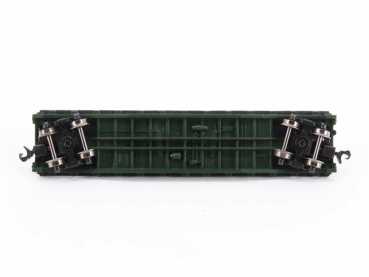 N Scale Bachmann 18952 MEC Maine Central Flat Car #7504 w/ Crated Load