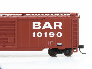 N Scale Atlas Trainman 38926 BAR Bangor & Aroostook 50' Box Car #10190