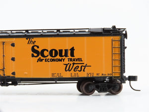 N Scale Athearn 11561 SFRD Santa Fe Scout 50' Ice Bunker Reefer #37291