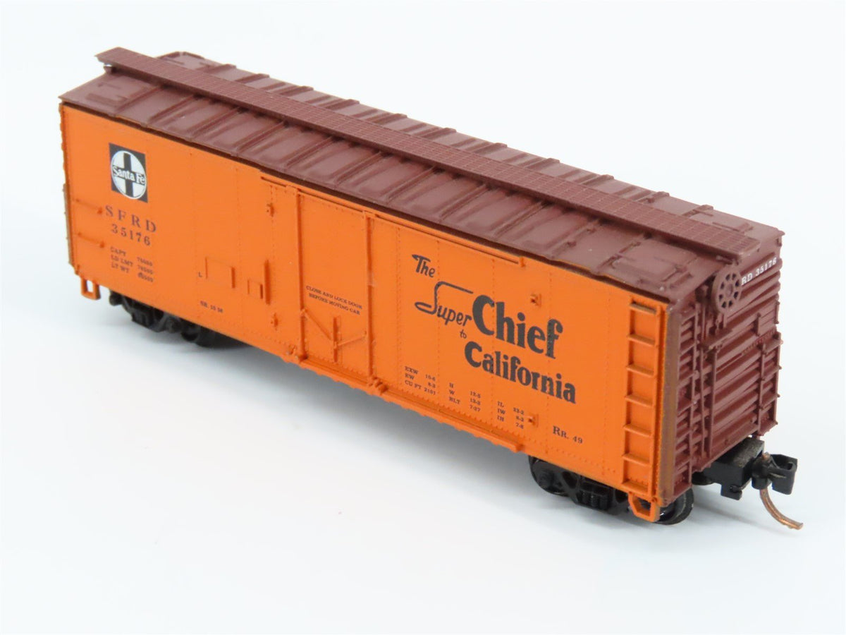N Con-Cor 001-008851 SFRD Santa Fe Super Chief California 40&#39; Reefer #35176