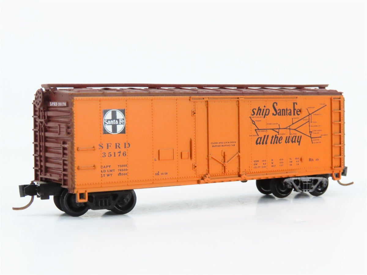 N Con-Cor 001-008851 SFRD Santa Fe Super Chief California 40&#39; Reefer #35176