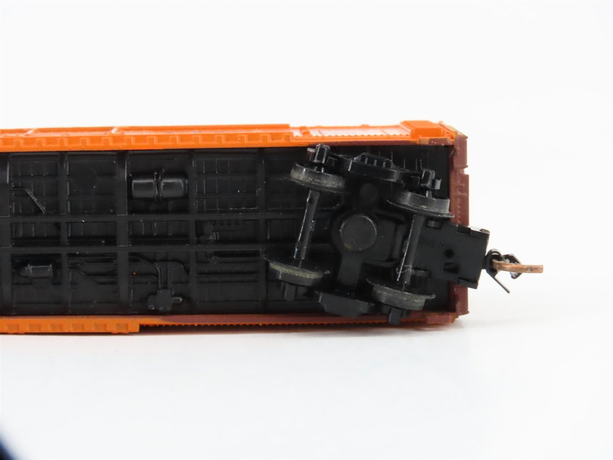 N Scale Con-Cor 001-008850 SFRD Santa Fe El Capitan 40&#39; Reefer #35163