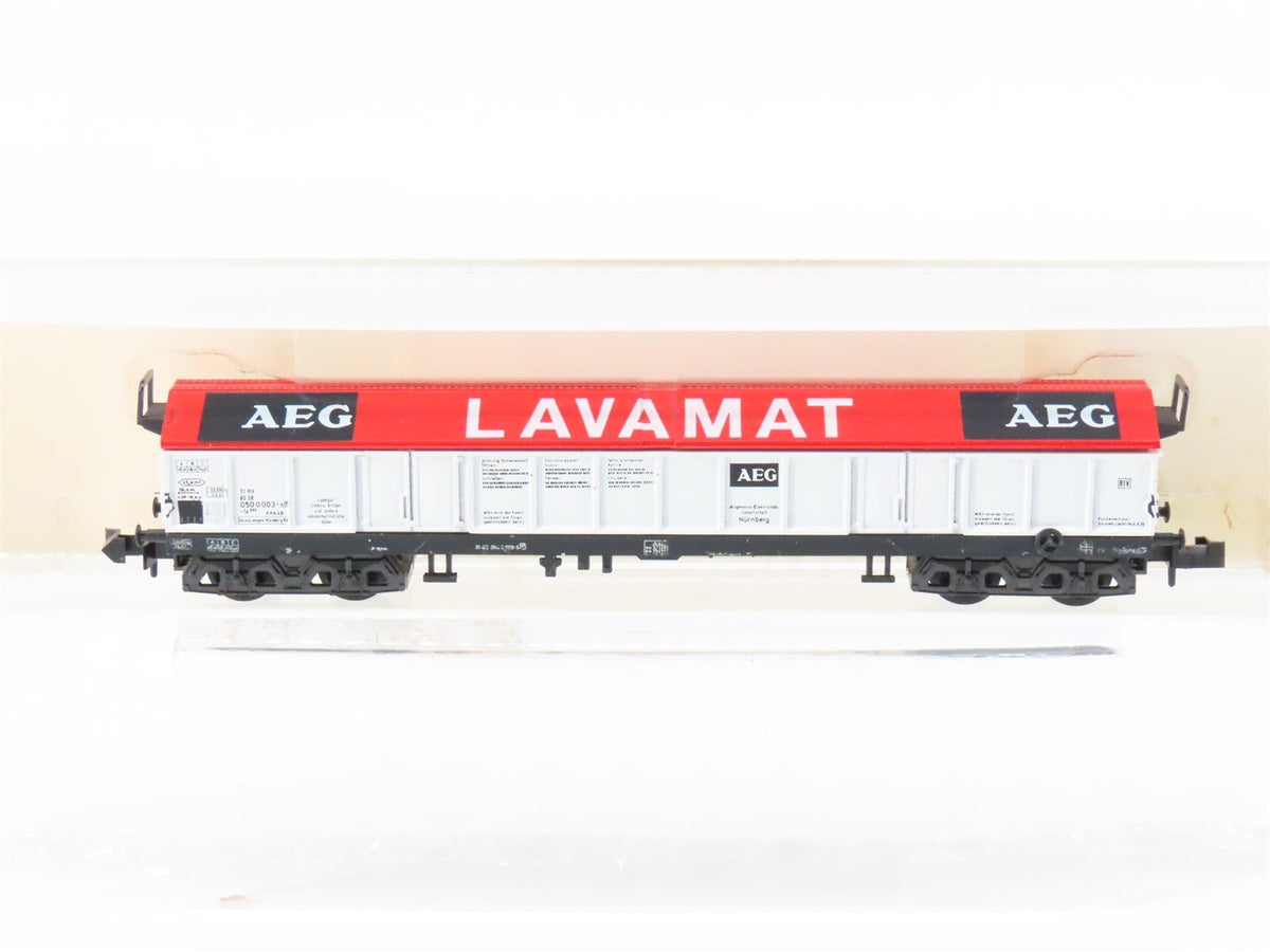 N Scale Trix 51356700 AEG Lavamat Covered Wagon #003-5