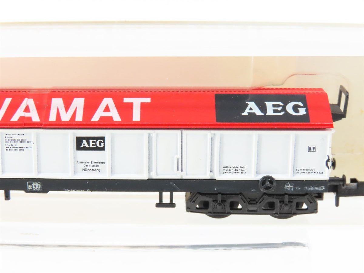 N Scale Trix 51356700 AEG Lavamat Covered Wagon #003-5