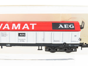 N Scale Trix 51356700 AEG Lavamat Covered Wagon #003-5