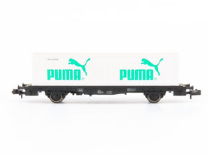N Scale Fleischmann Puma Container Wagon