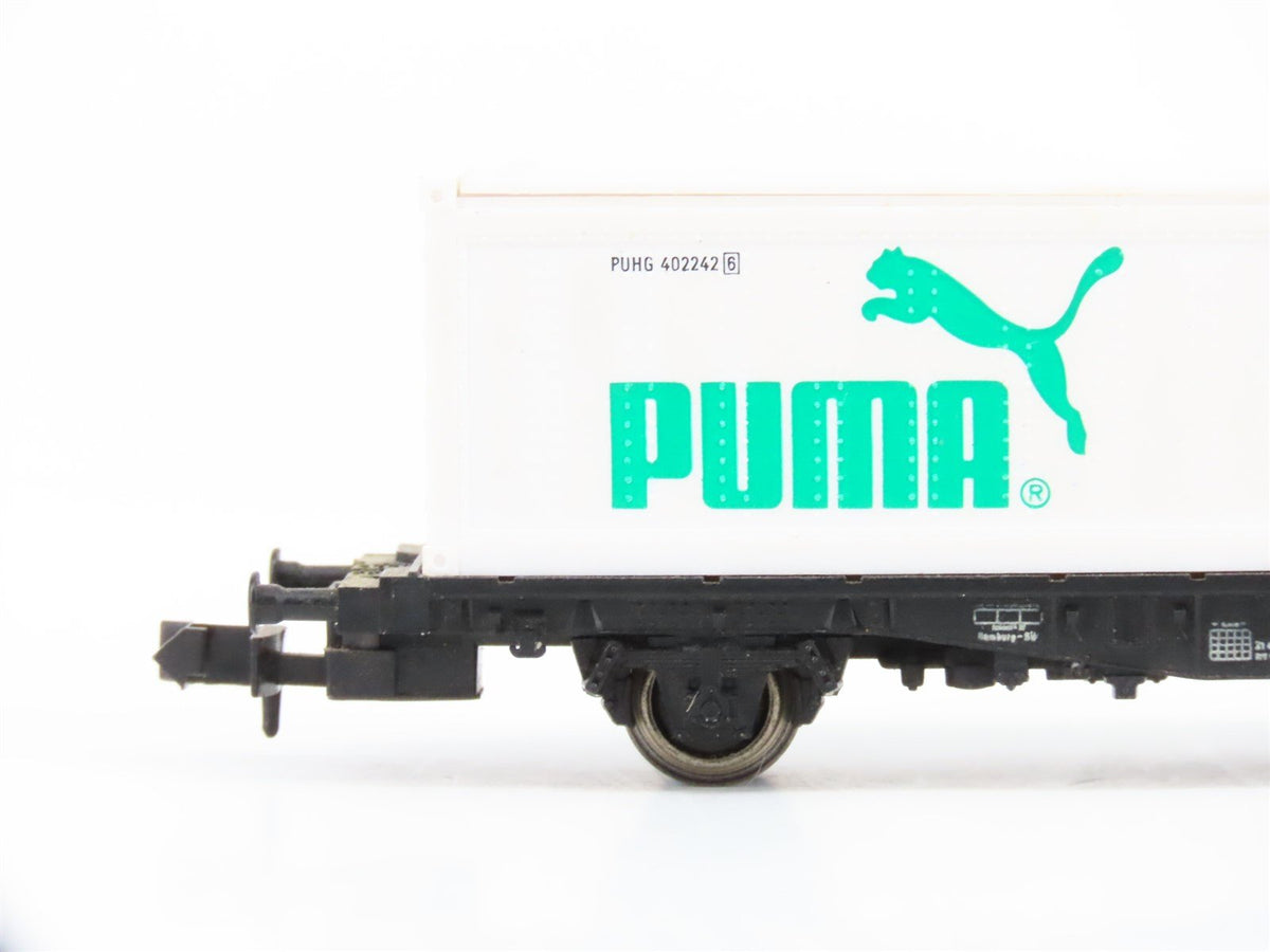 N Scale Fleischmann Puma Container Wagon
