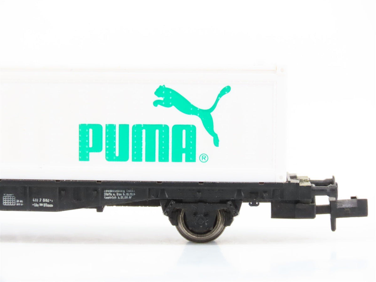 N Scale Fleischmann Puma Container Wagon