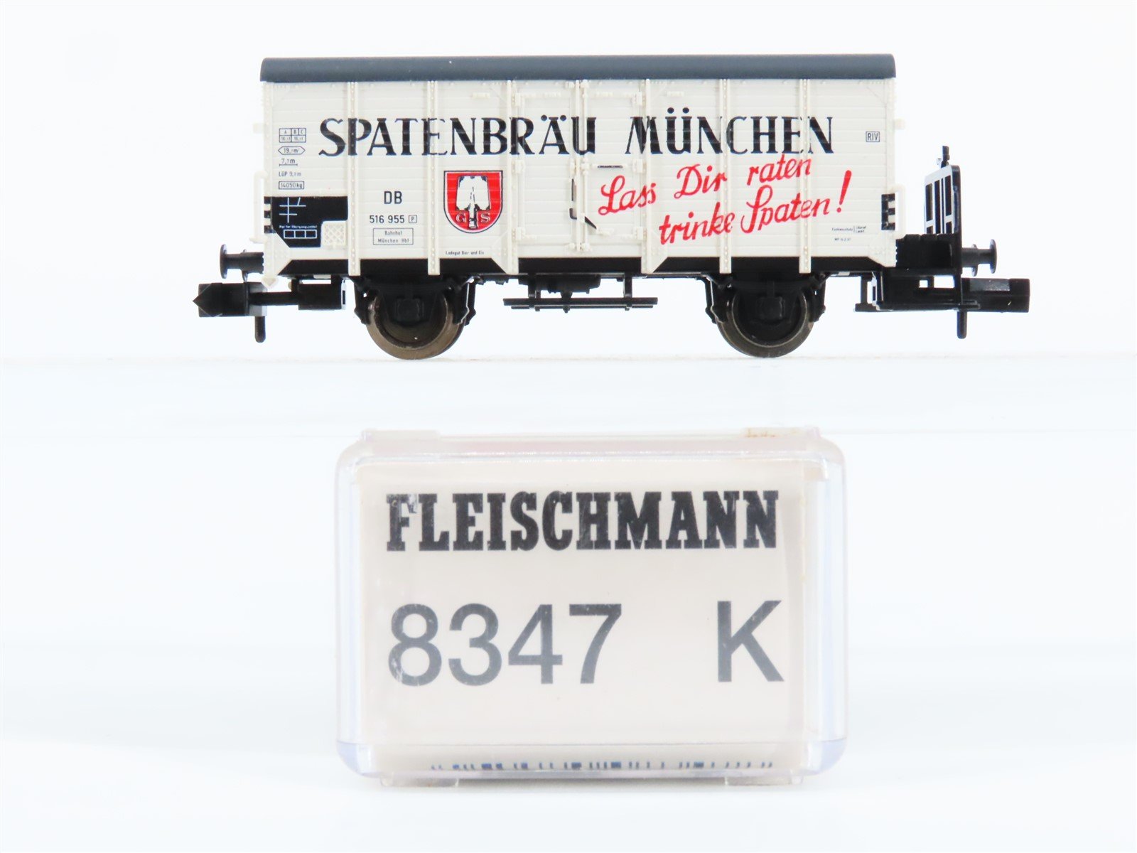 N Scale Fleischmann 8347K DB Spatenbrau Munchen Beer Wagon
