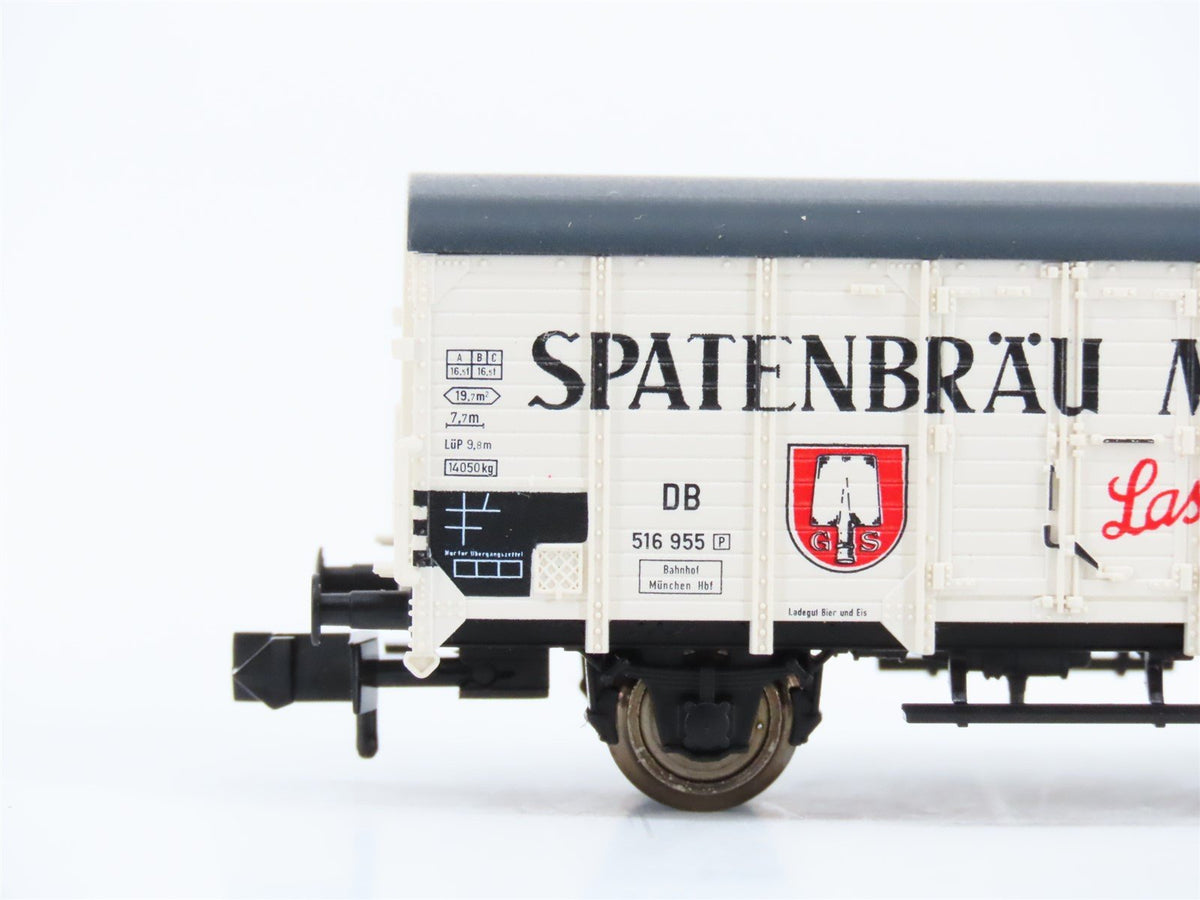 N Scale Fleischmann 8347K DB Spatenbrau Munchen Beer Wagon
